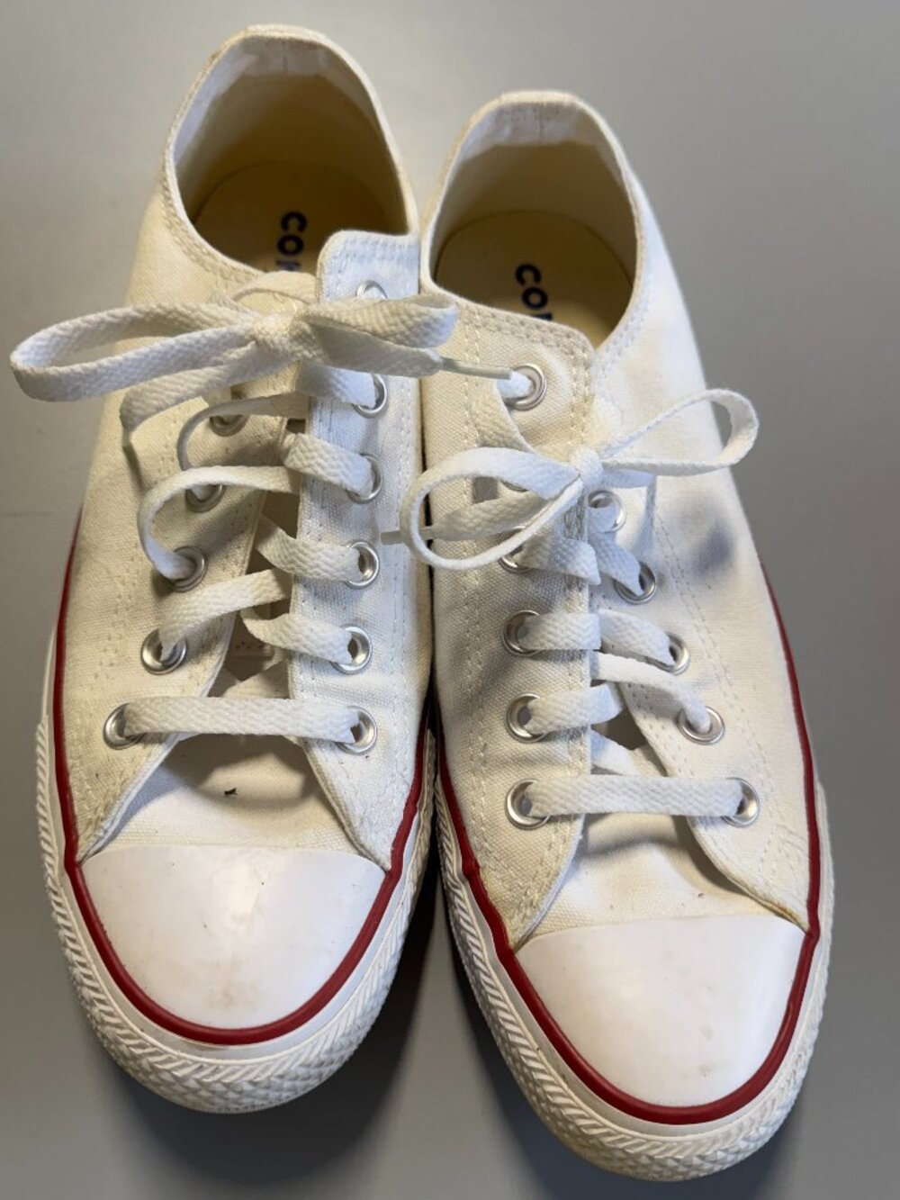 Women's 8.5 White Converse